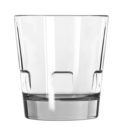 LIBBEY Libbey Optiva 12 oz. Stackable Double Old Fashioned Glass, PK12 15963